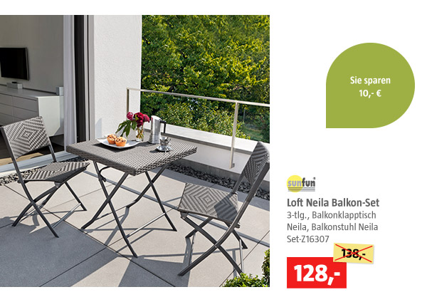 Loft Neila Balkon-Set