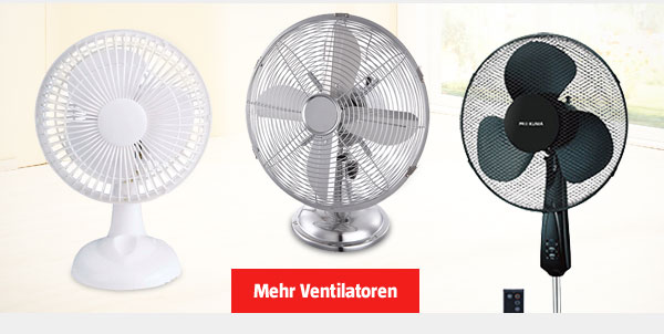 Mehr Ventilatoren