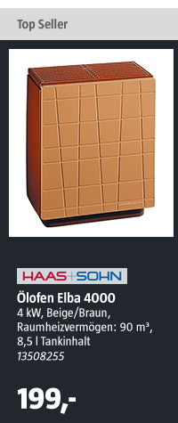 Haas+Sohn Ölofen Elba 4000