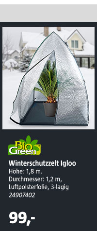 Bio Green Winterschutzzelt Igloo