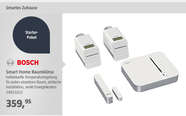 Bosch Smart Home Raumklima Starter-Paket