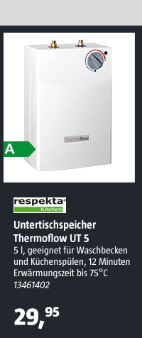 Respekta Untertischspeicher Thermoflow UT 5