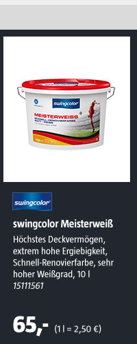 swingcolor Meisterweiß