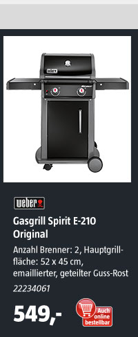 Weber Gasgrill Spirit E-210 Original