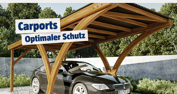 Carports optimaler Schutz