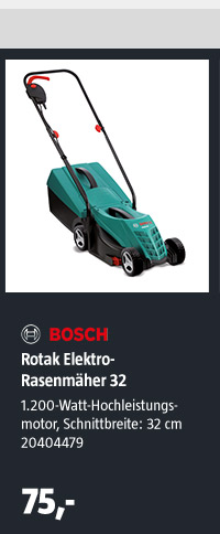 Bosch Rotak Elektro-Rasenmäher 32