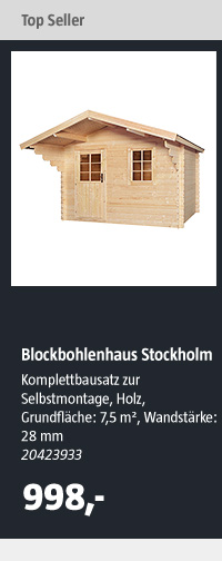 Blockbohlenhaus Stockholm