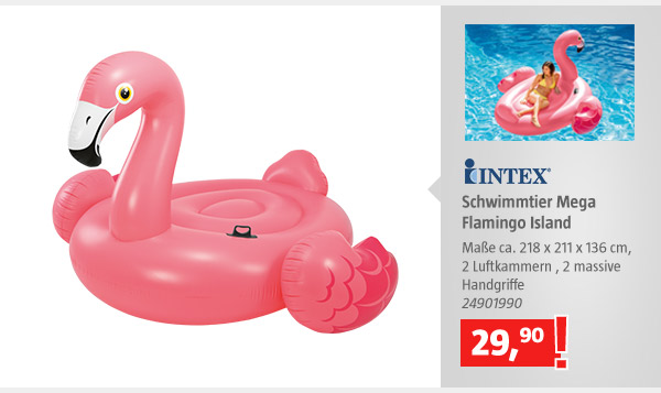 Intex Schwimmtier Mega Flamingo Island