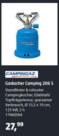 Gaskocher Camping 206 S