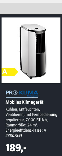 Proklima Mobiles Klimagerät