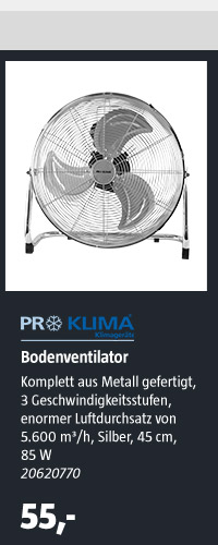 Proklima Bodenventilator