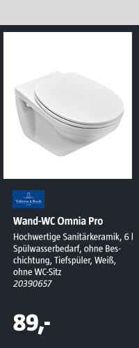 Villeroy & Boch Wand-WC Omnia Pro