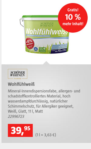 Wohlfühlweiß