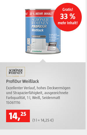 ProfiDur Weißlack