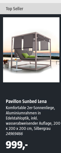 Pavillon Sunbed Lena