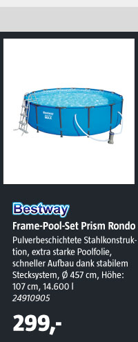 Bestway Frame-Pool-Set Prism Rondo