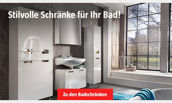 Stilvolle Schränke für Ihr Bad!