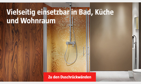 Vielseitig einsetzbar in Bad, Küche und Wohnraum