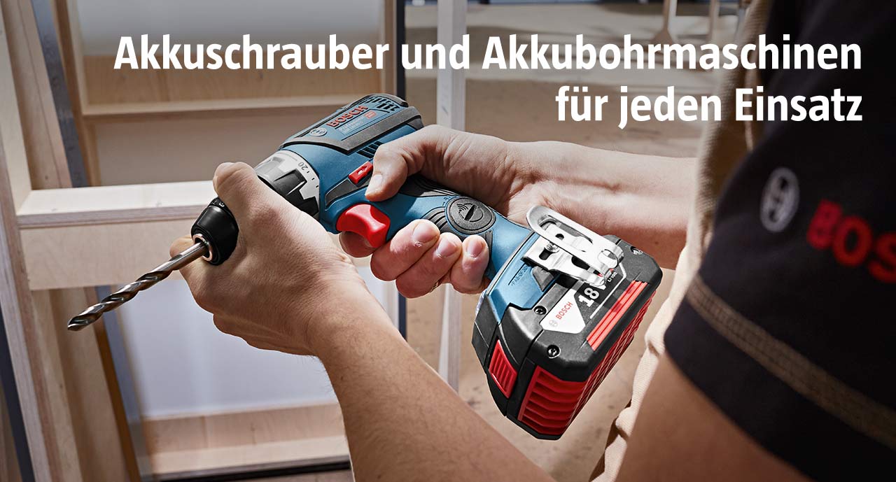 Akkuschrauber und Akkubohrmaschinen für jeden Einsatz