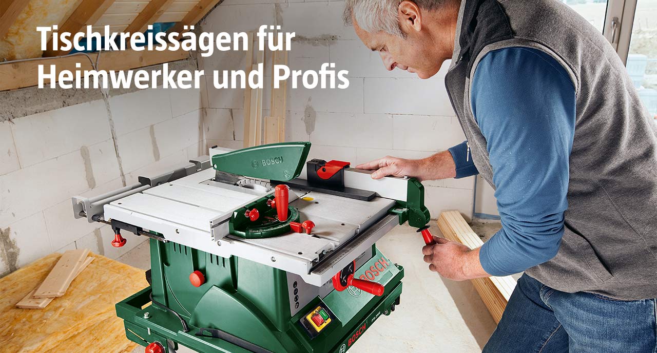 Tischkreissägen für Heimwerker und Profis